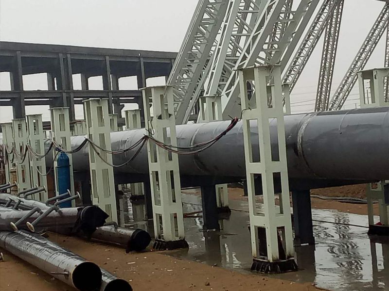 内蒙锡林浩特电厂空冷岛水循环管道工程