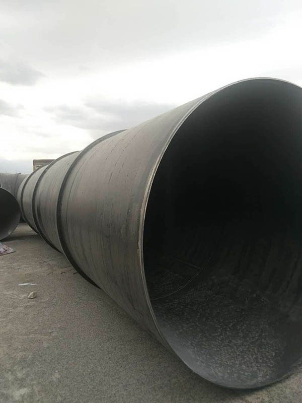 锡林浩特三电厂空冷岛水循环地埋水箱及管道制作防腐安装2