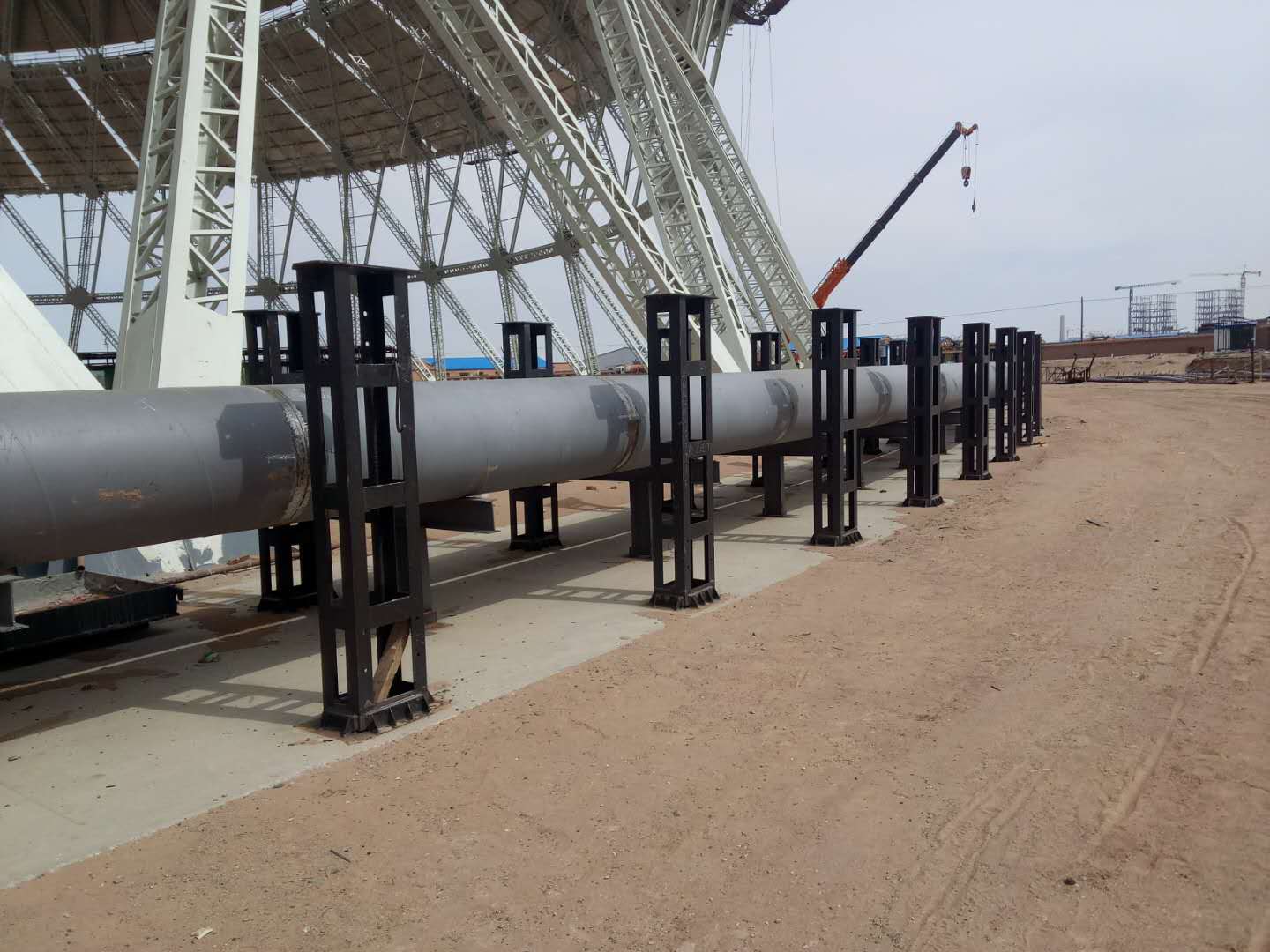 内蒙锡林浩特电厂空冷岛水循环管道工程2